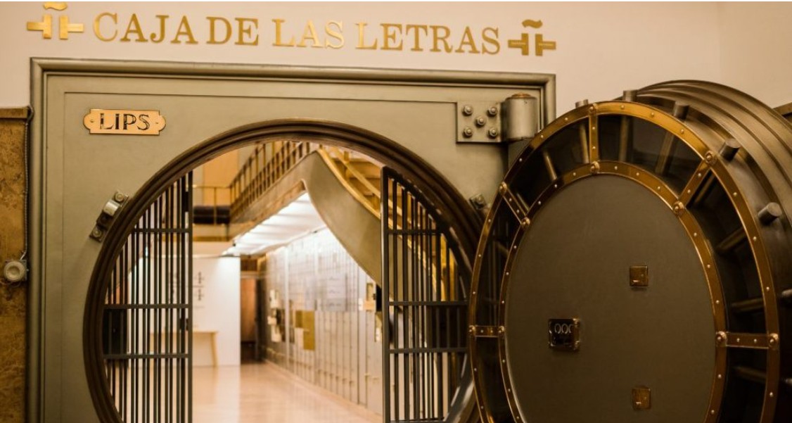 Caja de las Letras del Instituto Cervantes en Madrid